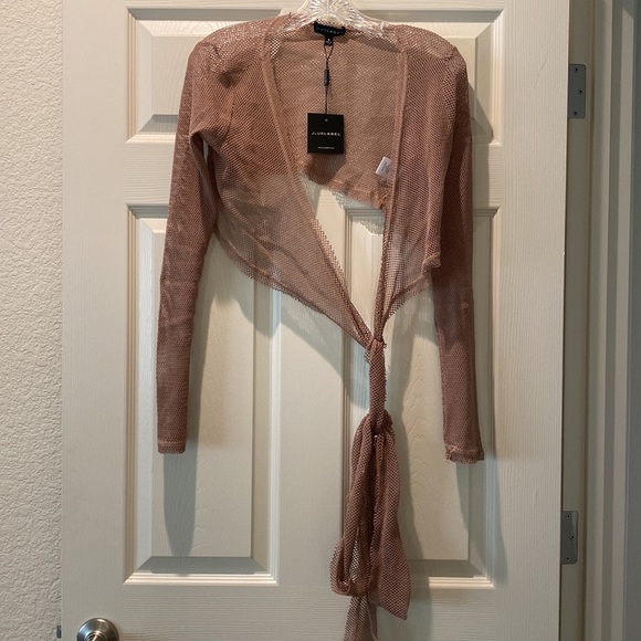 Netted wrap top - Picture 4 of 7